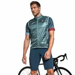 Schöffel Vest Brolio M Windproof Gravel Vest -Cykelbriller Salgsbutik 589D0412B433DE569B39547460191565