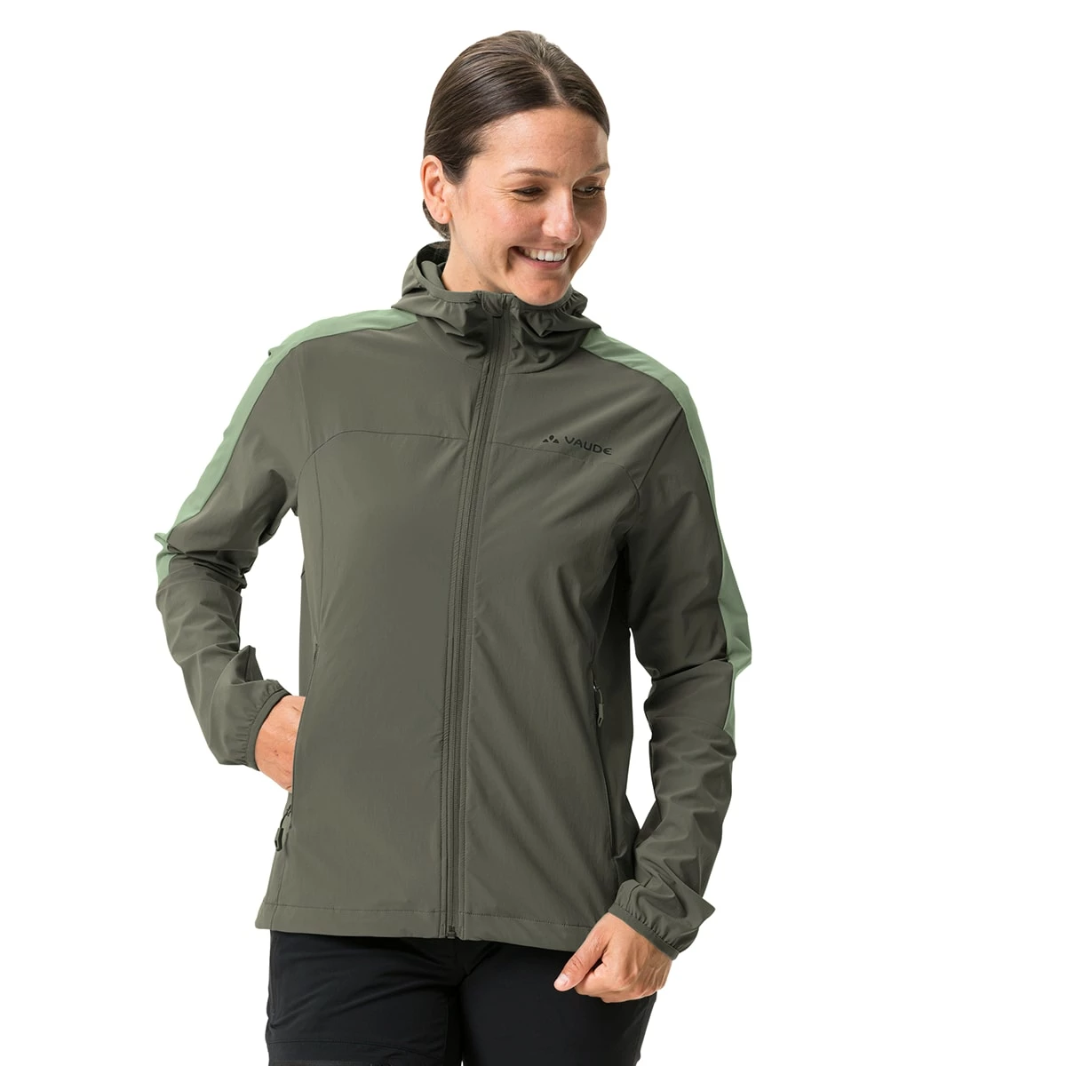 VAUDE WOMEN'S MOAB JACKET IV Softshell Jacket 5 VAUDE WOMEN'S MOAB JACKET IV Softshell Jacket - Billede 3