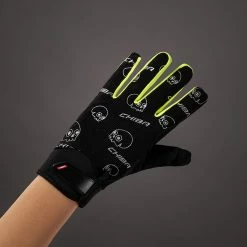 CHIBA Bones Kids Full Finger Cycling Gloves -Cykelbriller Salgsbutik 7A3F6612D0CBFC3CD8A6BEAFF3FDB5C8