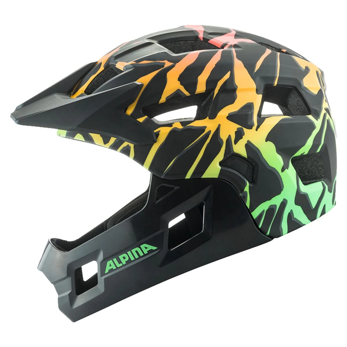 Alpina RUPI Kids MTB Full Face Helmet 4 Alpina RUPI Kids MTB Full Face Helmet - Billede 2