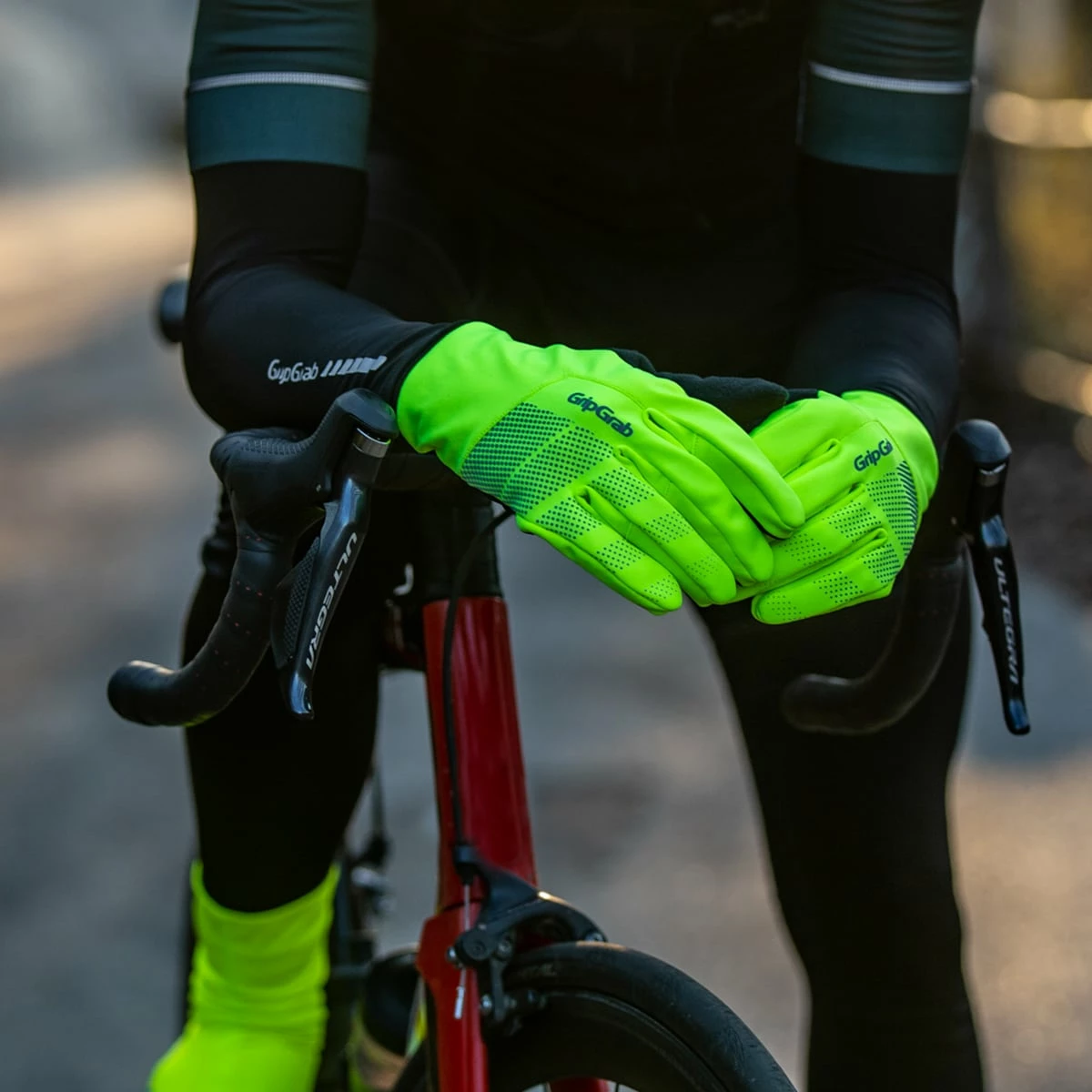 GripGrab RIDE WINDPROOF HI-VIS WINTER GLOVE 8 GripGrab RIDE WINDPROOF HI-VIS WINTER GLOVE - Billede 6