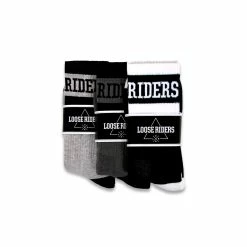 LOOSE RIDERS CLASSIC Socks – Pack Of Three