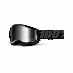 100% STRATA GEN. 2 GOGGLES With Anti-Fog Mirror Lens